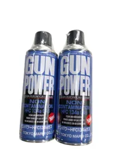 ［新品未使用］東京マルイ　ガンパワーガス400g　9本 TOKYO MARUI NEW ガンパワー HFC134a 400g ガスガン用
