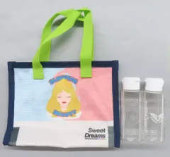 【中古】バッグ シルバー メッシュバッグ(ミニボトル付) 「ディズニー ツイステッドワンダーランド」 シルバーの誕生日記念グッズ