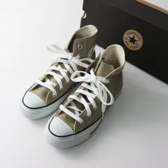 新品 未使用 コンバース CONVERSE 1CL128 CANVAS ALL STAR オールスター ハイカット スニーカー 23cm ベージュ【2400014512694】