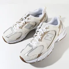 NEW BALANCE ニューバランス スニーカー シューズ MR530 メンズ オフホワイト ベージュ スウェード メッシュ ダッドスニーカー