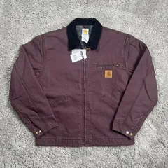 143 美品 Carhartt USA製 J43HTGデトロイトジャケット 希少Carharttカーハートデトロイトジャケット ハンターグリーン