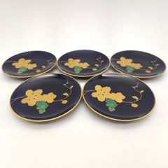 琉球漆器 紅房(べんぼう) ゆうな花模様 中皿 2枚セット - メルカリ