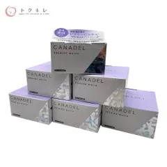 【トクキレ】CANADEL (カナデル) 薬用プレミアホワイト VCE (美容液クリーム) 58g 6点セット 未出品 オールインワン 美白 シミ くすみが気になる方 まとめ売り