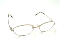 ■美品■ mila schon ミラショーン 51□16-136 度入り メガネ めがね 眼鏡 レディース シルバー系×レンズ クリア DF3484のサムネイル