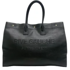 SAINT LAURENT PARIS/サンローランパリ リヴゴーシュ 587273 レザー トートバッグ ブラック ユニセックス ブランドのサムネイル
