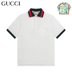 【今日WTO】Gucci 25SS ダブル G 刺繍 Polo-WZ70