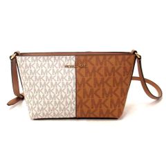 【新品 未使用】MICHAEL KORS マイケルコース アウトレット ショルダーバッグ レディース ジェットセット ツートン ロゴ ディアマルチ 35F4GTVC1V DEERM