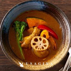 スープカレー 辛口 具入り 骨付きチキン 鳥肉 鶏肉 玉葱 玉ねぎ じゃがいも にんじん 北海道 富良野 電子レンジ 温めるだけ 2袋セット 【snc00010140】