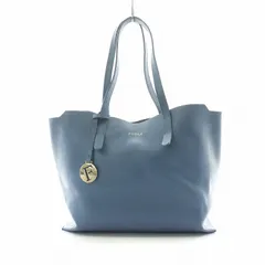 極美品✨フルラ　サリー　L　トートバッグ　レザー　チャーム　A4収納　ブルー系 FURLA フルラSALLY 楽天市場】フルラ バッグ FURLA トートバッグ