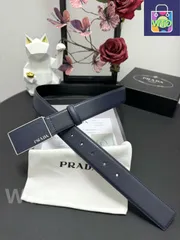 【今日特価】Prada プラダ クロスグレイン ベルト-1