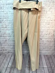 Alexander McQueen アレキサンダー マックイーンレディースウエストデザインパンツピンクベージュイタリア42
