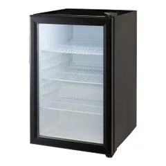 （最終値下げ価格）s!mplus ブラック冷蔵庫 68L simplus シンプラス ディスプレイ冷蔵庫 68L SP-68DSL ショー