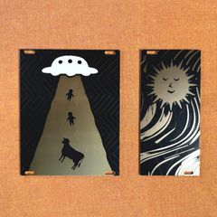 Takazudo Modular: ブランクパネル UFO + The Sun
