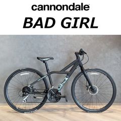 【中古】CANNONDALE キャノンデール BAD GIRL　バッドガール SHIMANO ３×８速 Sサイズ 完成車  