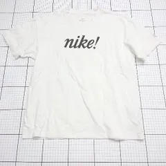 ◇ ⊂ NIKE ナイキ シンプル系 半袖 半袖Ｔシャツ サイズM ホワイト系 レディース メンズ E  【1508060023896】
