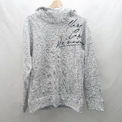 ◇ ⊇ MCD エム・シー・ディー 裏起毛 長袖 パーカー サイズL ライトグレー メンズ E  【1502180057540】