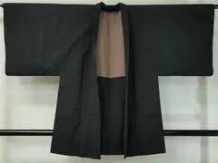 単衣　正絹紬　村山大島　黒　蚊絣　ライン文　カジュアル　150cm　l962 袷】濃紺地 蚊絣文 大島紬 | 大山キモノ・ちぇらうなぼるた