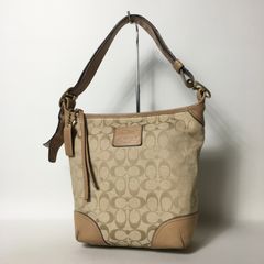 2505-172｜コーチ シグネチャー ショルダーバッグ ブラウン