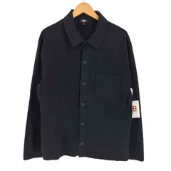 ユニクロ UNIQLO 24AW ミラノリブシャツカーディガン メンズ JPN：L 