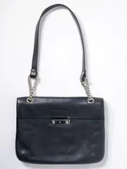 J&M DAVIDSONジェイアンドエムデヴィッドソン チェーンショルダーレザースクエアバッグ【-】【LBGA66980】