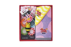 【在庫処分】ピンク サッシー・出産祝いセット GFSA7351 4個 Sassy(サッシー) 4996766033900