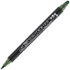 【 新品 未開封 】 呉竹 ZIG クリーンカラードット メタリックグリーン TC8100121 未使用 送料無料のサムネイル
