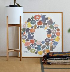 北欧、暮らしの道具店 6周年記念オリジナルポスター「北欧のお皿