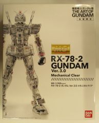 반다이 MG 1/100 기동전사 건담전 THE ART OF GANDAM 회장 한정 기동전사 건담 RX78-2 건담 Ver.3.0 메카니컬 클리어
