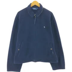 古着 ラルフローレン Ralph Lauren POLO by Ralph Lauren スイングトップタイプ フリースジャケット メンズXL相当/eaa512323