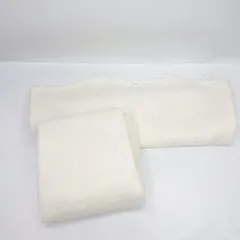 ◇ ⊆ Darich ダーリッチ ウエストゴム ブラッシュド ロング ニット セットアップ サイズF ホワイト レディース E  【1502180072925】