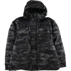 古着 ビッグサイズ クージー COOGI 迷彩柄 中綿パーカー パファージャケット メンズXXXXXL相当 ヴィンテージ/eaa520667のサムネイル