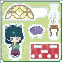 【中古】アクリルスタンド・アクリルパネル 猫猫(紫の花) 「薬屋のひとりごと ポップアップストア in 有楽町マルイ トレーディングちびキャラアクリルフィギュア」