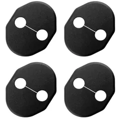 マツダ車対応 CX-5 CX-8 CX-30 CX-60 CX-80 MAZDA2 MAZDA3 ドアストライカーカバー 4P ブラック