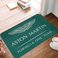 Aston Martin Formula One Team　アストンマーチンチーム　玄関マット　キッチンマット　トイレマット　90cm×60cmのサムネイル