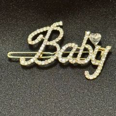 Baby ハートビジュー　ヘアピン