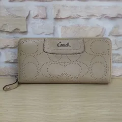 COACH　コーチ　長財布　ベージュ