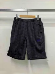 Needles ハーフパンツ ブラック×グレー レア 限定品 美品 Needles(ニードルズ) / ショートパンツ/M/ポリエステル/グレー