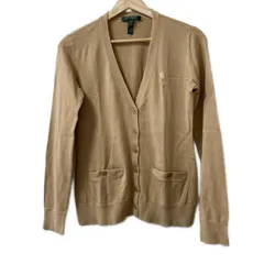 RalphLauren(ラルフローレン) カーディガン サイズS レディース - ベージュ 長袖