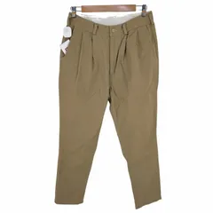 オアスロウ or slow 2タック チノテーパードパンツ メンズ JPN：M のサムネイル