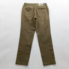 M 新品 ノースフェイス ロゴ刺繍 ストレッチ テーパードパンツ チノパン M 新品 ノースフェイス ロゴ刺繍 ストレッチ テーパードパンツ