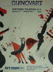 ジョセップ・ギノバルト リトグラフポスター 「～York 1980」【額縁無し】#FA170009