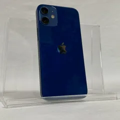 【美品】iPhone/12/mini/128GB/ブルー/SIMフリー/MGDP3J/A/本体/箱付き/No.3350