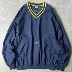 NIKE MLB マリナーズ 旧ロゴ ナイロンプルオーバー センターロゴ 刺繍 