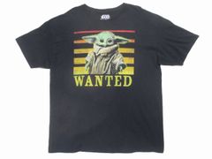 スター・ウォーズ ベビー・ヨーダ グローグー プリントTシャツ XL 黒 USA古着