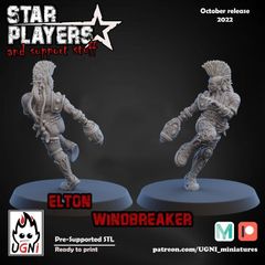 UGNI スタープレーヤ　STAR PLAYER ELTON WINDBREAKER