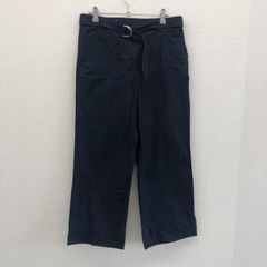 【NATURAL BEAUTY BASIC】ナチュラルビューティーベーシック　紺系　L　ワイドパンツ　ボトムス　レディース