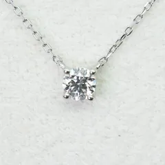 ヴァンドーム青山 キャトル ダイヤモンド ネックレス プラチナ 一粒 VENDOME AOYAMA（ヴァンドーム青山） ネックレス プラチナ