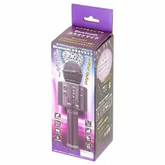 【未使用品】デジタルランド Bluetoothカラオケマイク DL-YU163 ブラック系のサムネイル