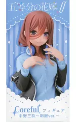 【中古】フィギュア 中野三玖 「五等分の花嫁∬」 Coreful フィギュア 中野三玖～制服ver.～