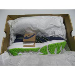 アシックス　asics　ランニングシューズ JOLT 4 EXTRA WIDE　メンズ　Blue Expanse　Black　サイズ　26
